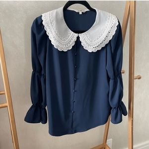 Blouse blue